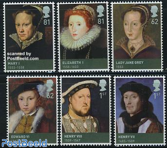 The age of the Tudors 6v