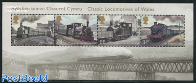 Classic locomotives of Wales s/s