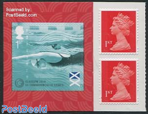 Commonwealth games booklet pane s-a