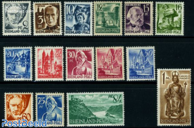 Rheinland-Pfalz, Definitives 15v