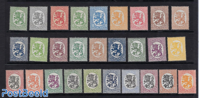 Definitives, coat of arms 27v