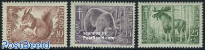 Anti tuberculosis, animals 3v