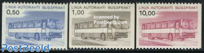 Bus parcel stamps 3v phosphor (1976)