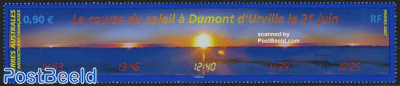 Solar course at Dumont dUrville 1v