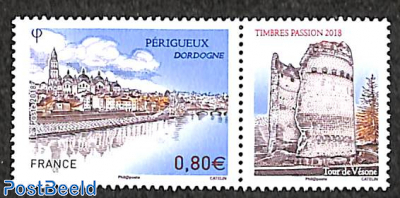 Perigueux, Dordogne 1v+tab