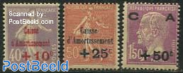 Amortissement overprints 3v