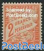 2Fr, Postage Due 1v