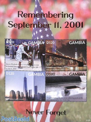 Remembering September 11, 2001 4v m/s