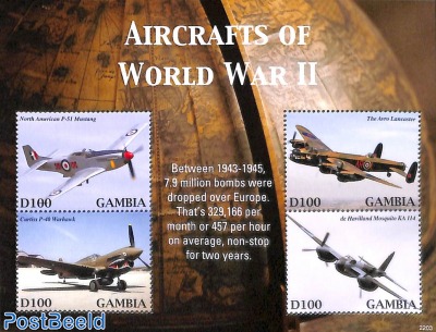 World war II aircraft 4v m/s