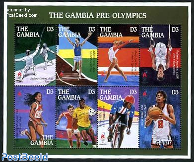 Preolympic games 8v m/s