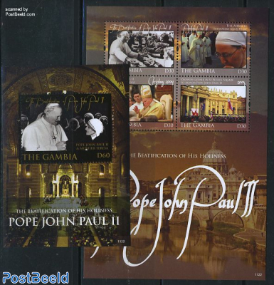 Beatification of pope John Paul II 2 s/s