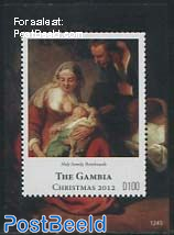 Christmas, Rembrandt painting s/s