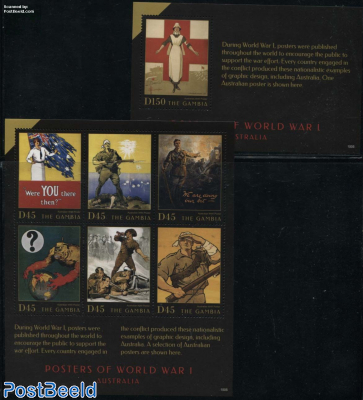 Posters of World War I, Australia 2 s/s