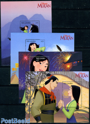 Disney, Mulan 4 s/s