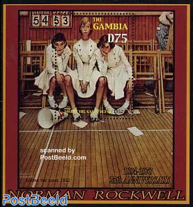 Norman Rockwell s/s, losing the game