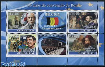 50 Years Treaty of Rome, Belgium 6v m/s