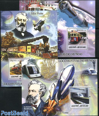 Jules Verne, Railways 3 s/s