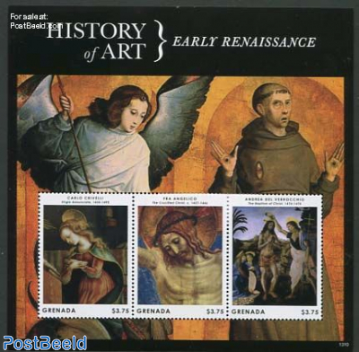 History of art, Early renaissance 3v m/s