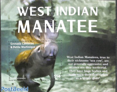 West Indian Manatee s/s