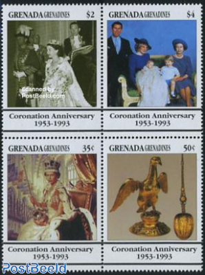 Elizabeth II 40 years coronation 4v [+]