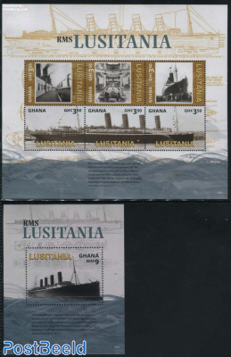 RMS Lusitania 2 s/s