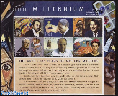 Millennium, artists 6v m/s, Kandinsky