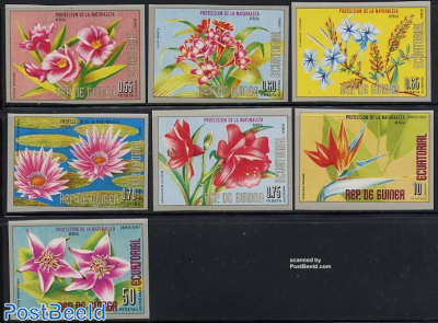 African flowers 7v imperforated