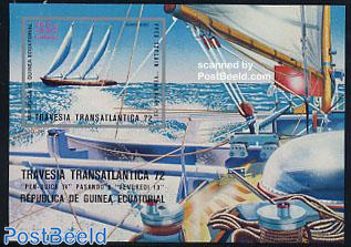 Transatlantic regatta s/s, imperforated