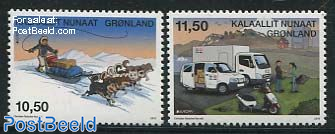 Europa, Postal transport 2v