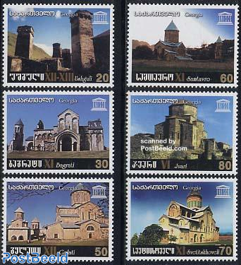 UNESCO, Monuments 6v