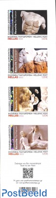 Parthenon sculptures 4v s-a in booklet
