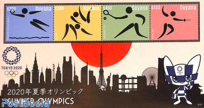 Olympic games Tokyo 4v m/s