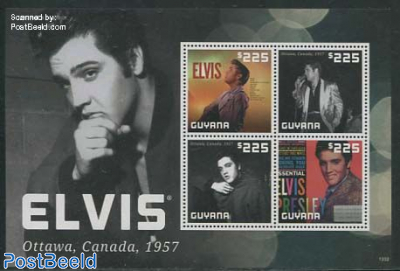 Elvis Presley in Canada 4v m/s