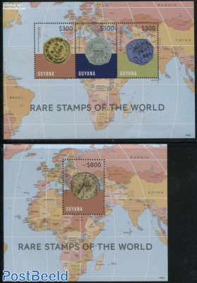Rare Stamps of the World 2 s/s
