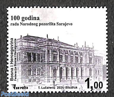 National theatre of Sarajevo 1v