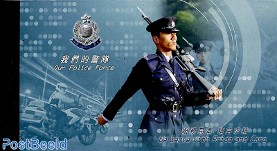 Police in prestige booklet