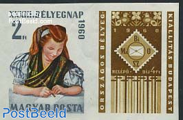 Stamp Day 1v imperforated