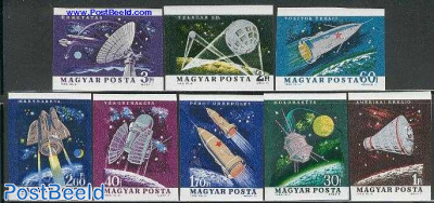Space exploration 8v imperforated
