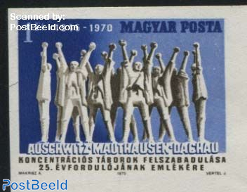 Liberation from concentration camps 1v imperforate