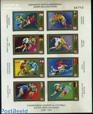 European football games 8v imperforated