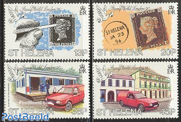 Stamp world London 1990 4v