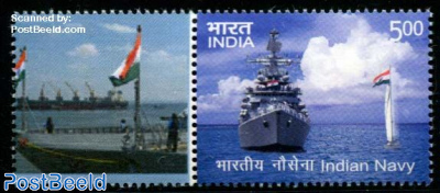 My Stamp, Indian Navy 1v+personal tab