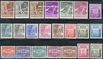 Riau overprints 22v