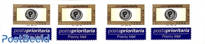 Priority stamp, Foil Booklet