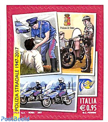 70 years Motorpolice 1v s-a