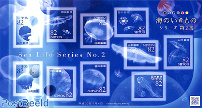 Sea life series No. 2, 10v m/s s-a