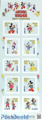 Mickey & Friends 10v m/s s-a