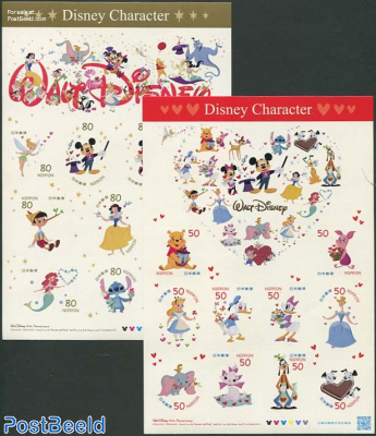 Disney Characters 20v s-a (2 m/ss)