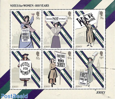 Woman voting rights 6v m/s