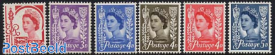 Definitives 6v (1958-1969)